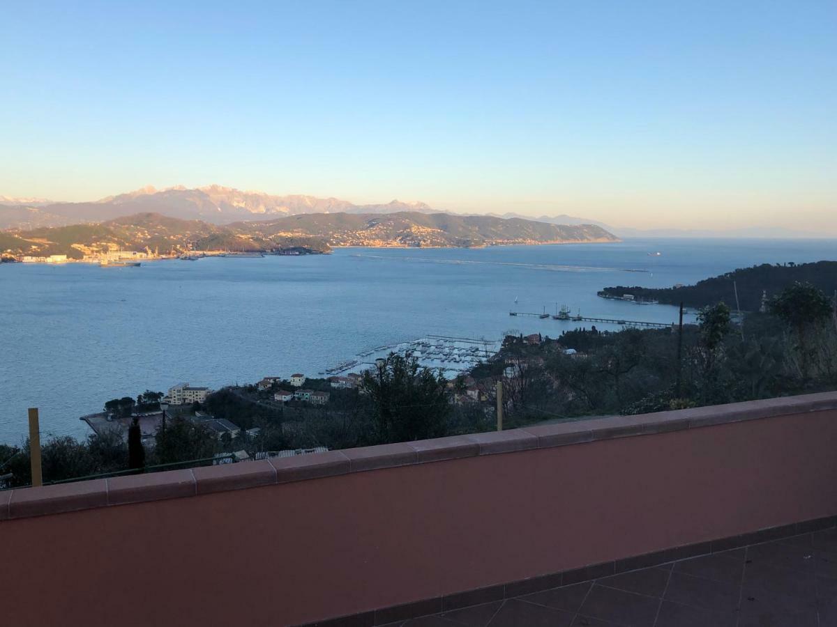 Villa La Finestra Sul Mare La Spezia Exterior foto
