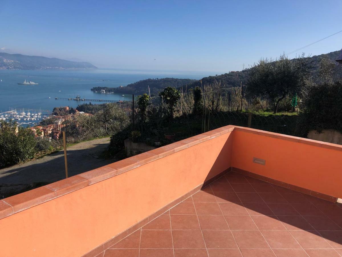Villa La Finestra Sul Mare La Spezia Exterior foto