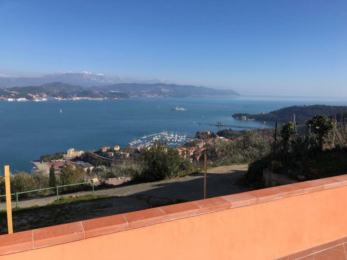 Villa La Finestra Sul Mare La Spezia Exterior foto