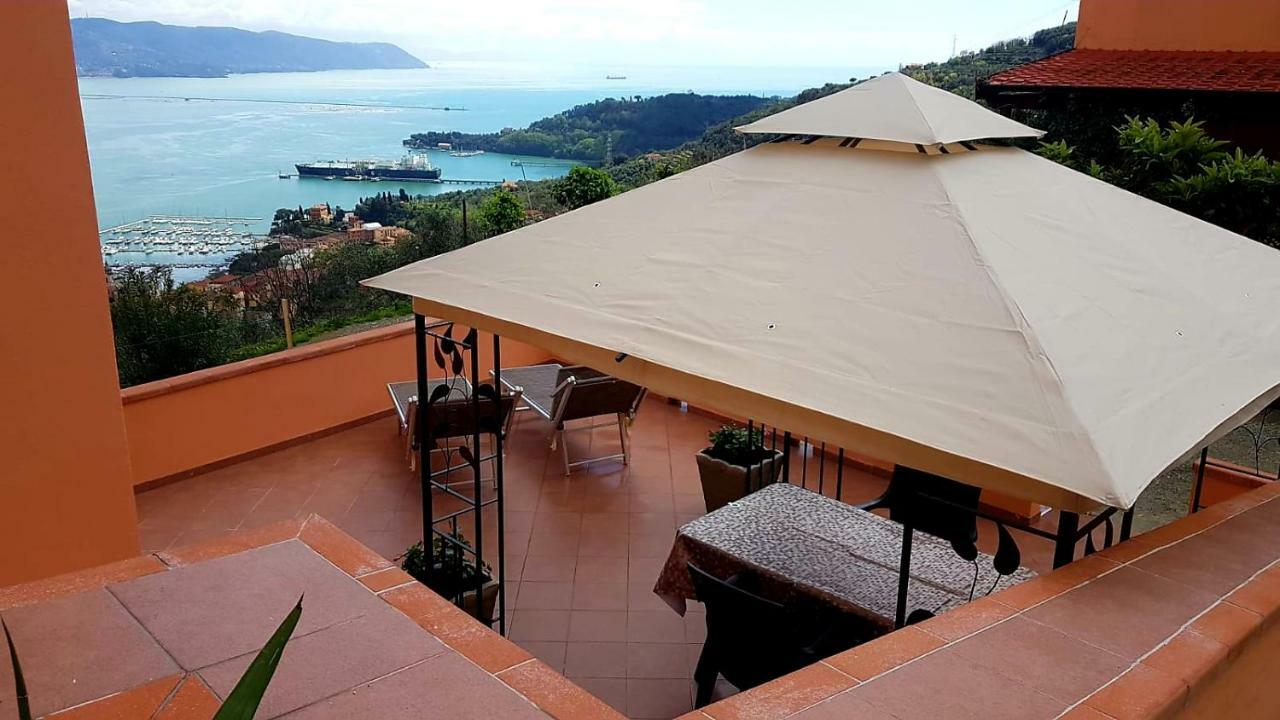 Villa La Finestra Sul Mare La Spezia Exterior foto